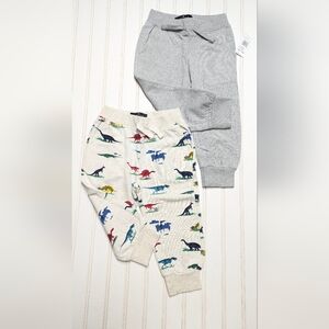 NWT Steve's Jeans Jogger Set Dinosaur Patterned Joggers - Multicolor and Gray